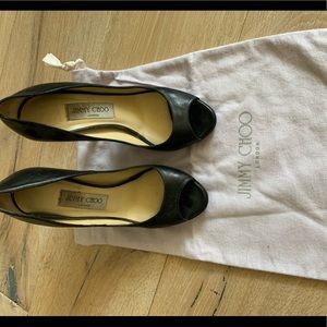 ✨AUTHENTIC✨ Jimmy choo peep toe platform pump